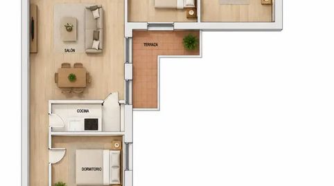 Foto 5 de Piso en venta en Calle Eduardo Minguito, 19, Los Rosales, Madrid Capital