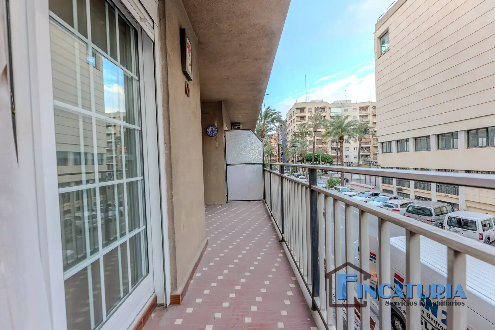 Terrasse von Wohnung zum Verkauf in Mislata mit Klimaanlage, Parkett und Terrasse