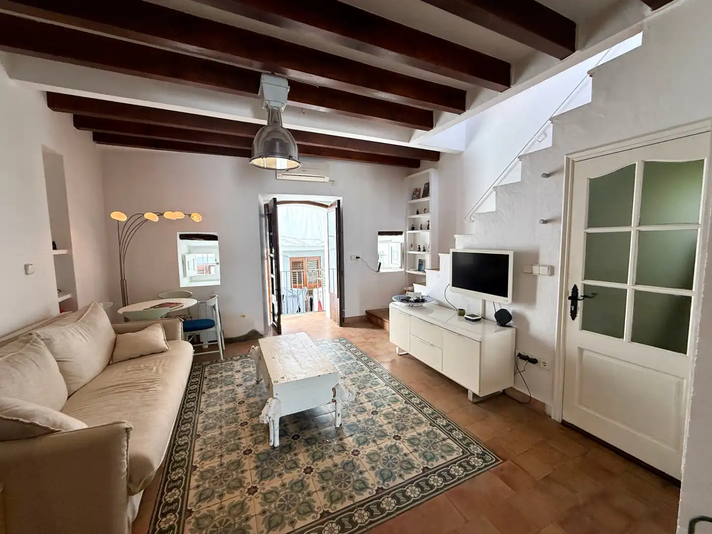 Sala d'estar de Apartament en venda en Eivissa amb Aire condicionat, Calefacció i Terrassa