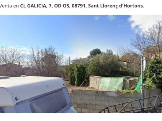Terreno residencial en Venta en Carrer de Galcía, 7 en Piera