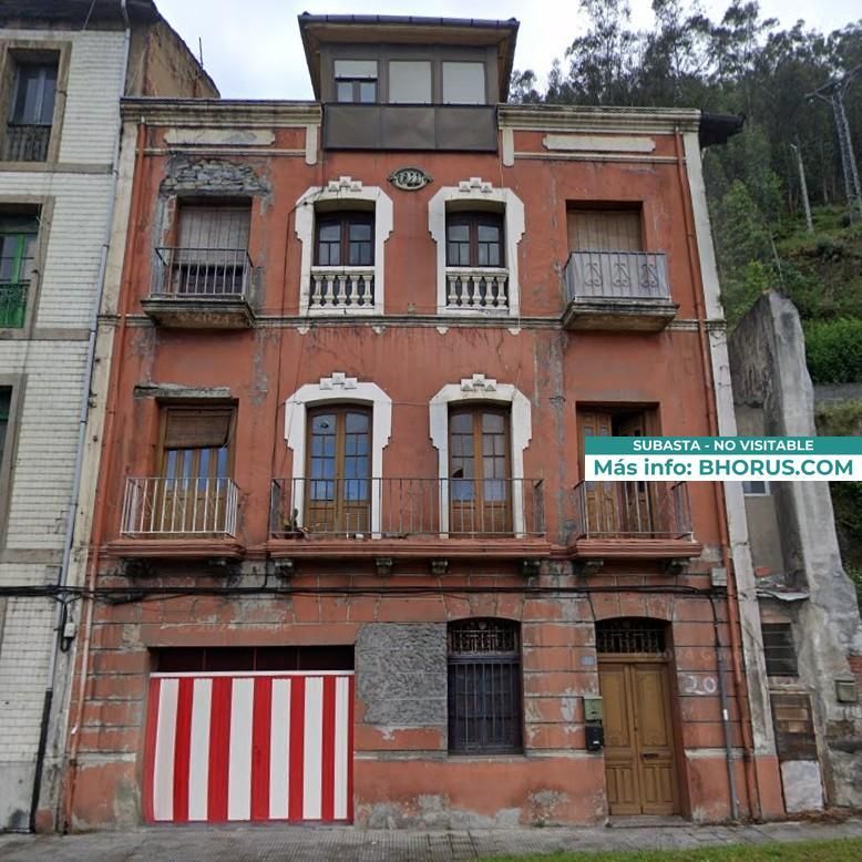 Vista exterior de Pis en venda en Mieres (Asturias)
