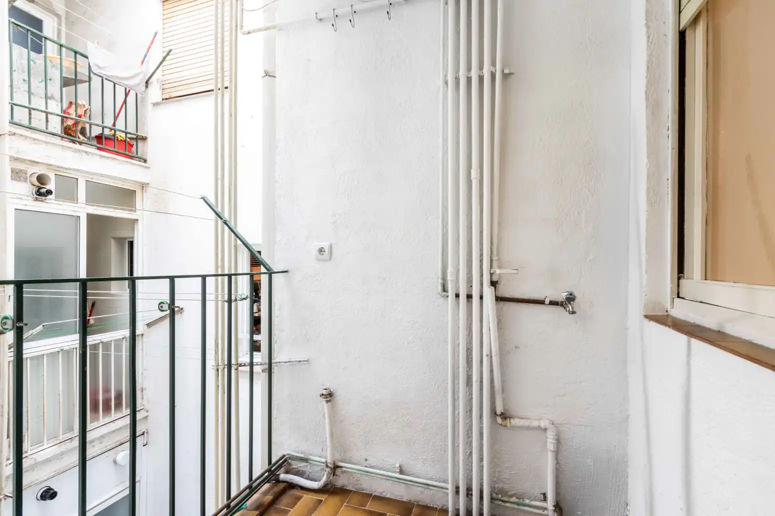 Balcony of Flat for sale in Terrassa  with Heating, Storage room and Balcony