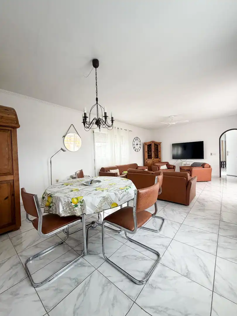 Comedor de Ático de alquiler en San Bartolomé de Tirajana con Jardín privado, Terraza y Amueblado