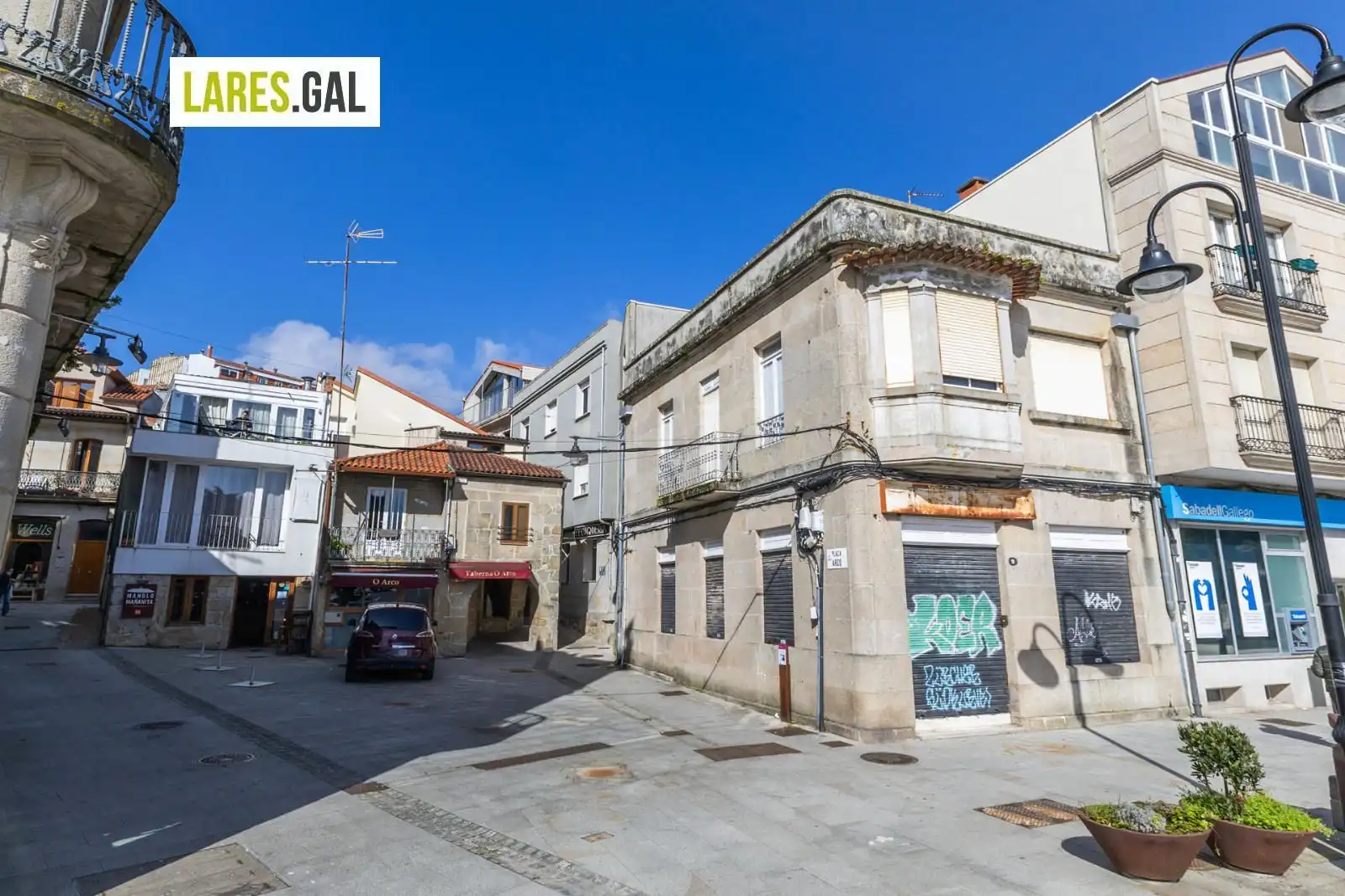Vista exterior de Casa o chalet en venta en Cangas  con Calefacción, Amueblado y Horno