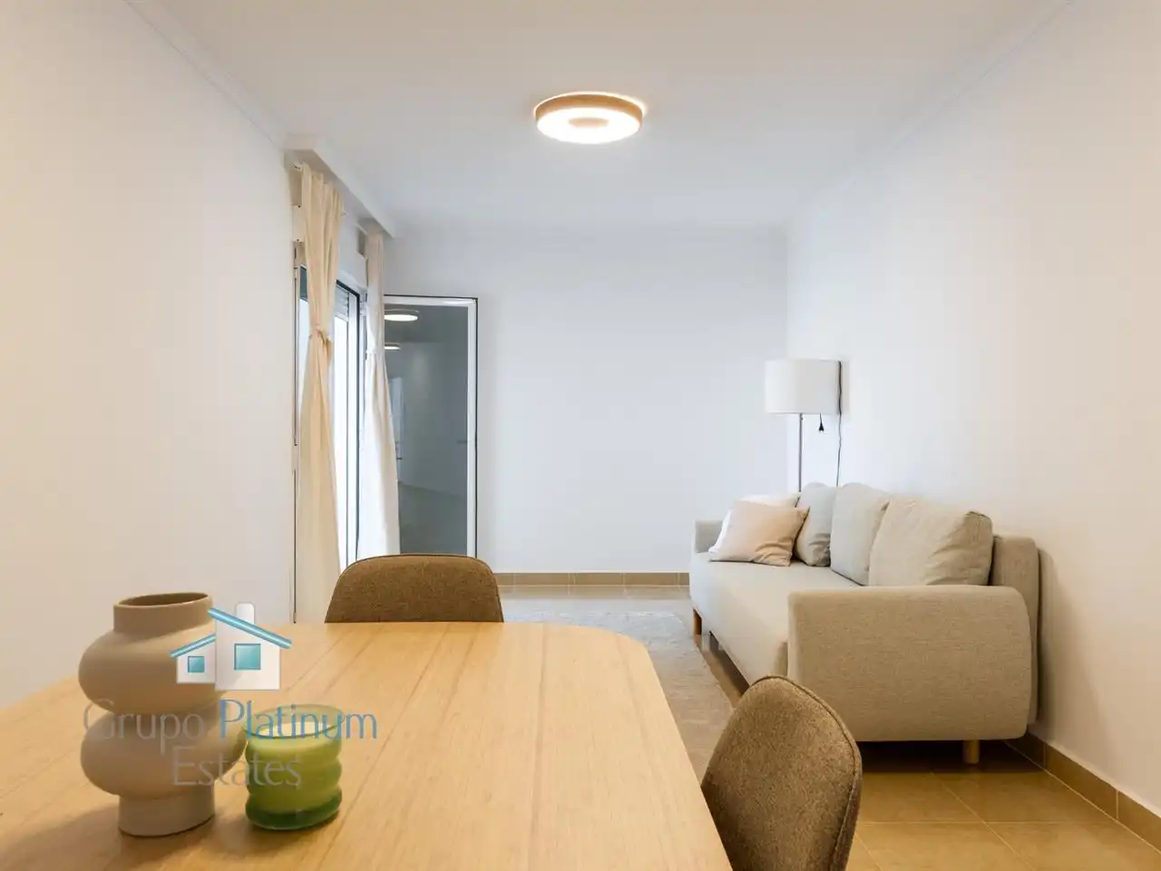 Wohnzimmer von Wohnungen zum Verkauf in Pulpí mit Klimaanlage, Heizung und Schwimmbad