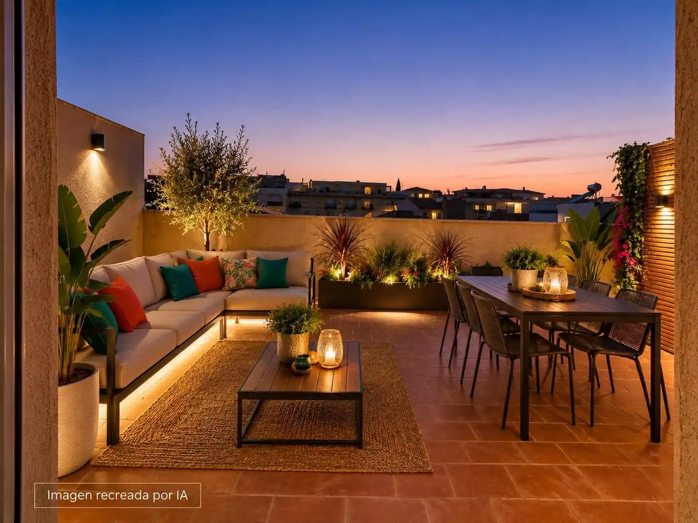 Terraza de Dúplex en venta en Cúllar Vega