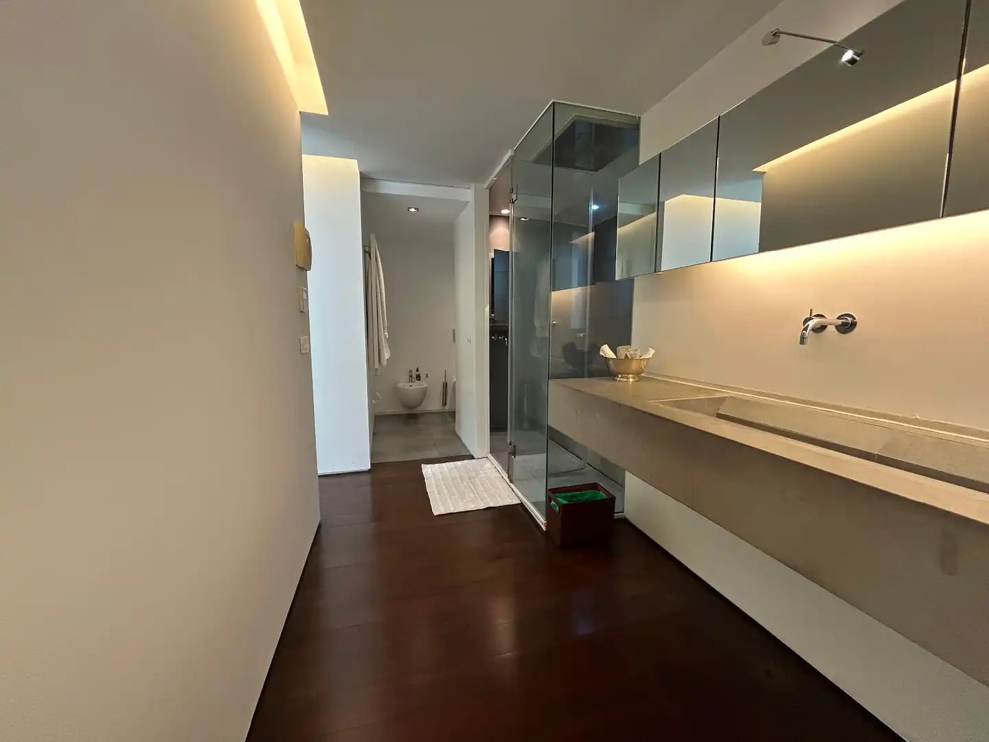 Bany de Apartament en venda en Calvià amb Aire condicionat, Calefacció i Jardí privat