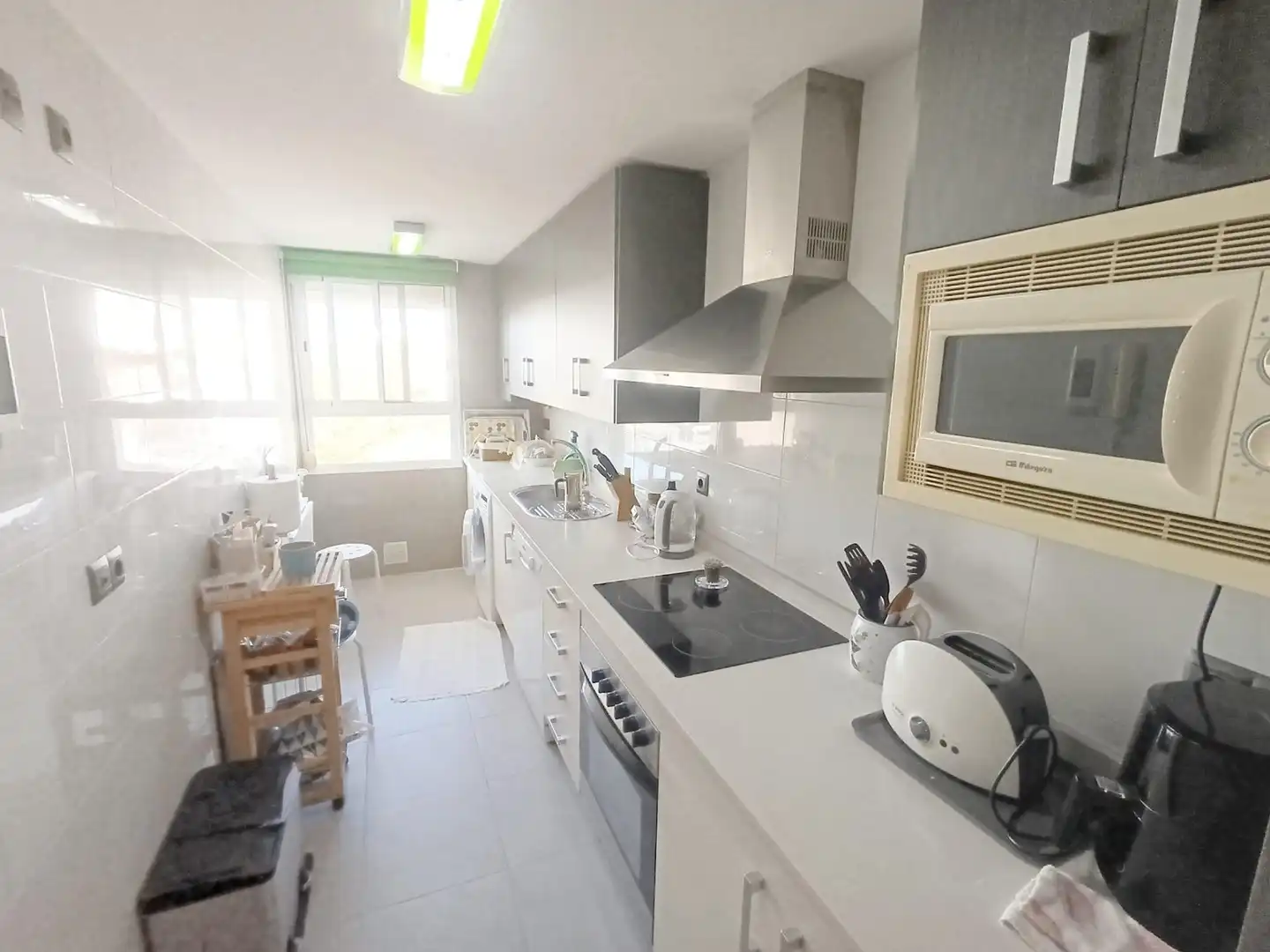 Kitchen of Flat for sale in Málaga  with Private garden, Terrace and Storage room