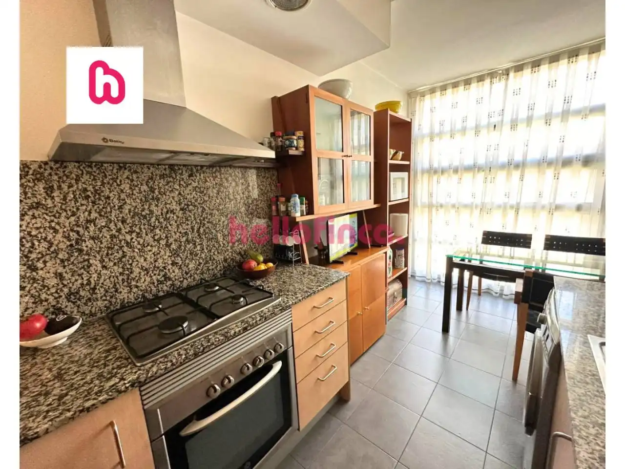 Küche von Maisonette zum Verkauf in Badalona mit Heizung, Parkett und Terrasse