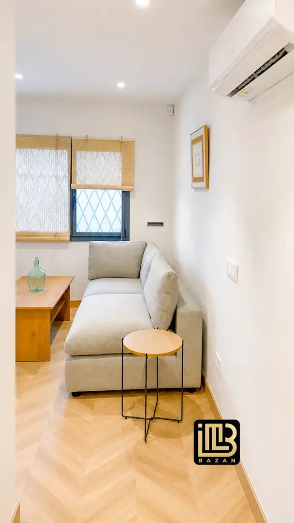 Wohnzimmer von Wohnung zur Miete in Málaga mit Klimaanlage, Heizung und Parkett