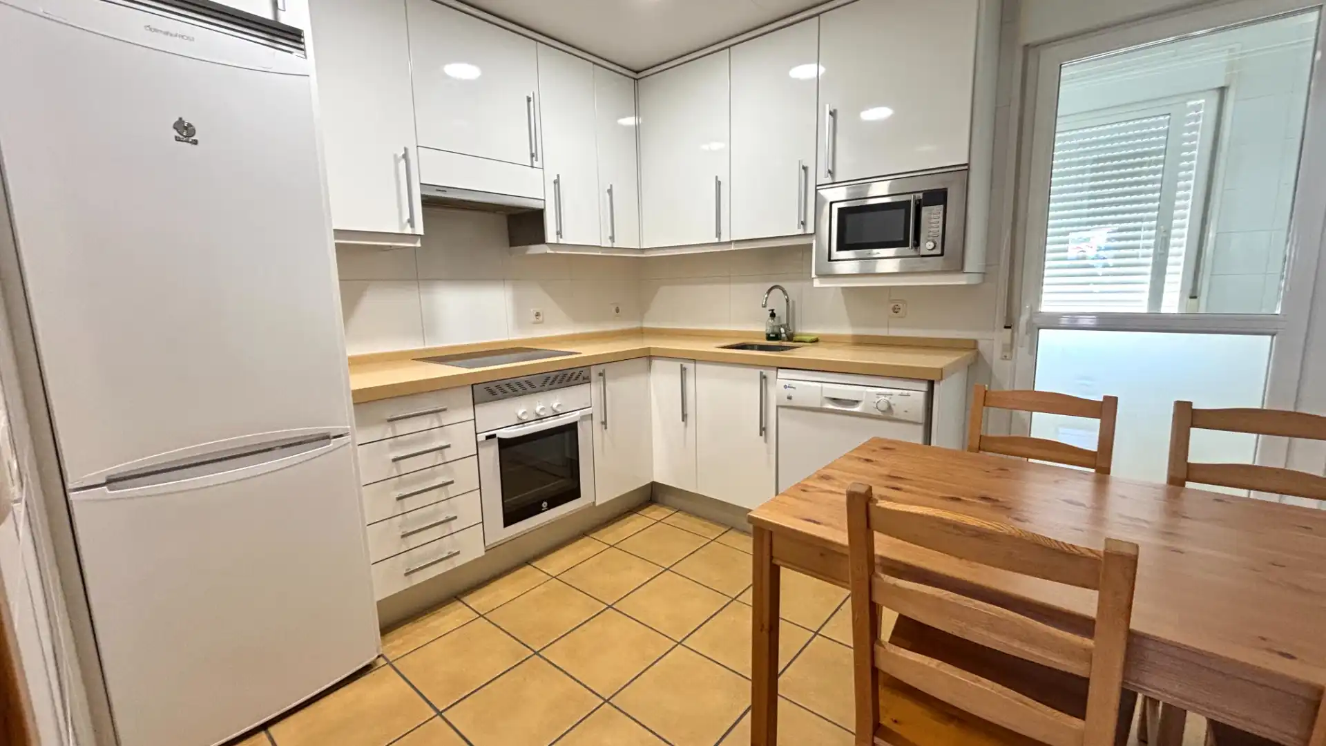 Kitchen of Apartments for sale in Plasencia  with Heating, Private garden and Parquet flooring