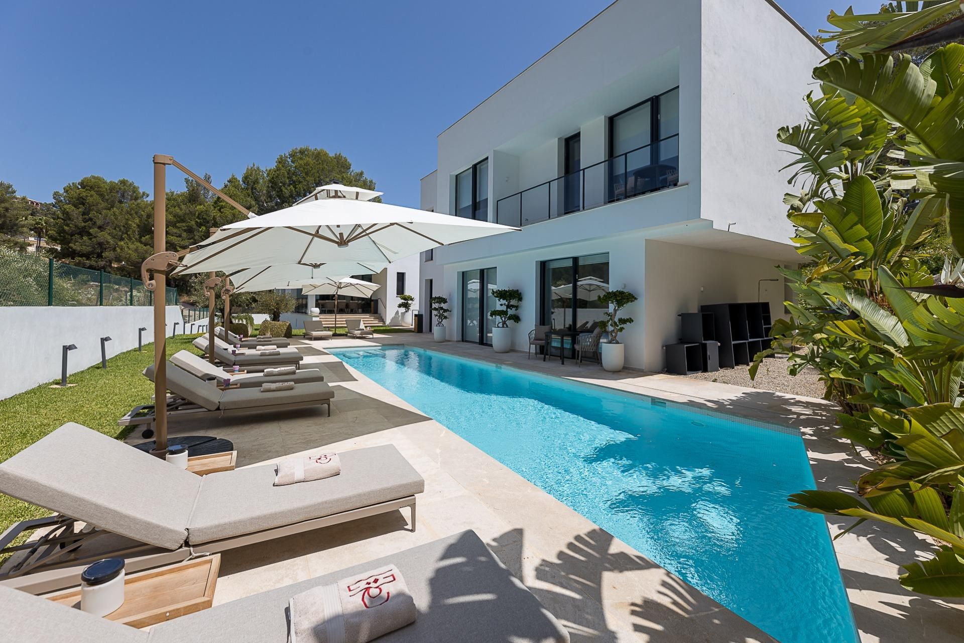 Piscina de Casa o xalet en venda en  Palma de Mallorca amb Aire condicionat, Calefacció i Jardí privat