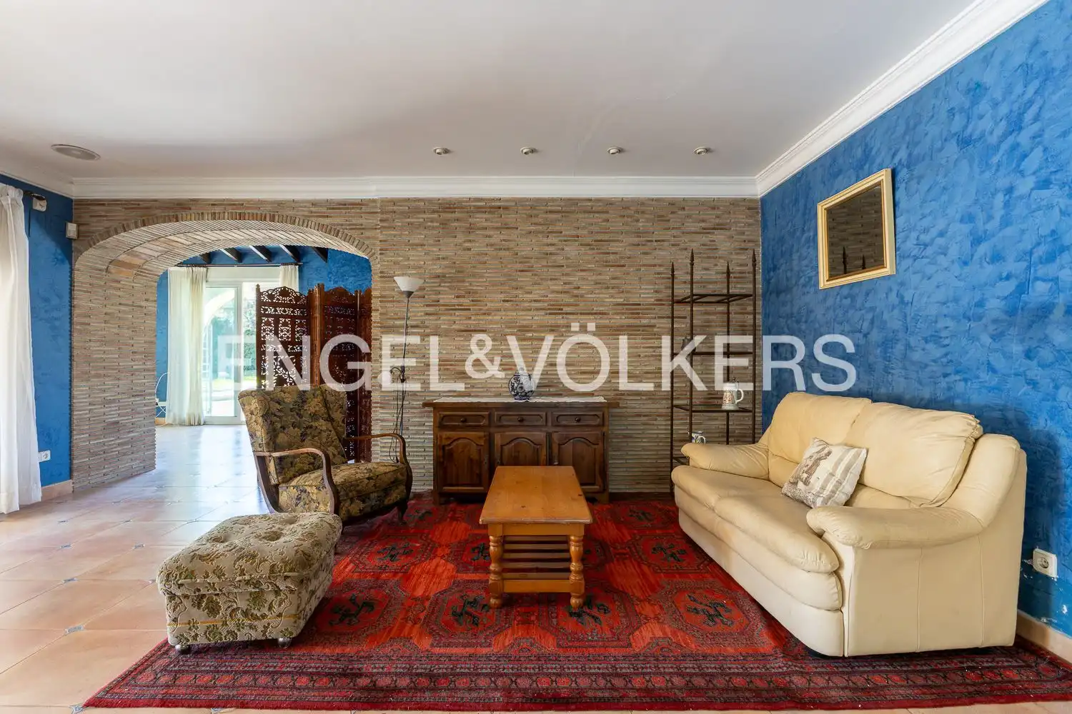 Living room of Houses for rent in Pedreguer  with Air Conditioner, Heating and Private garden