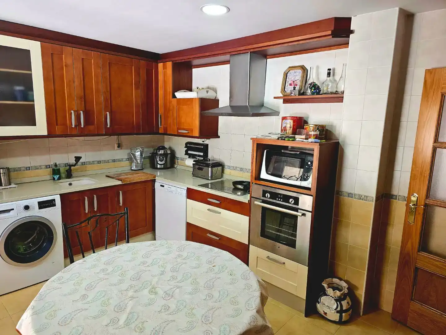 Cocina de Piso en venta en Chillarón de Cuenca con Calefacción, Jardín privado y Parquet