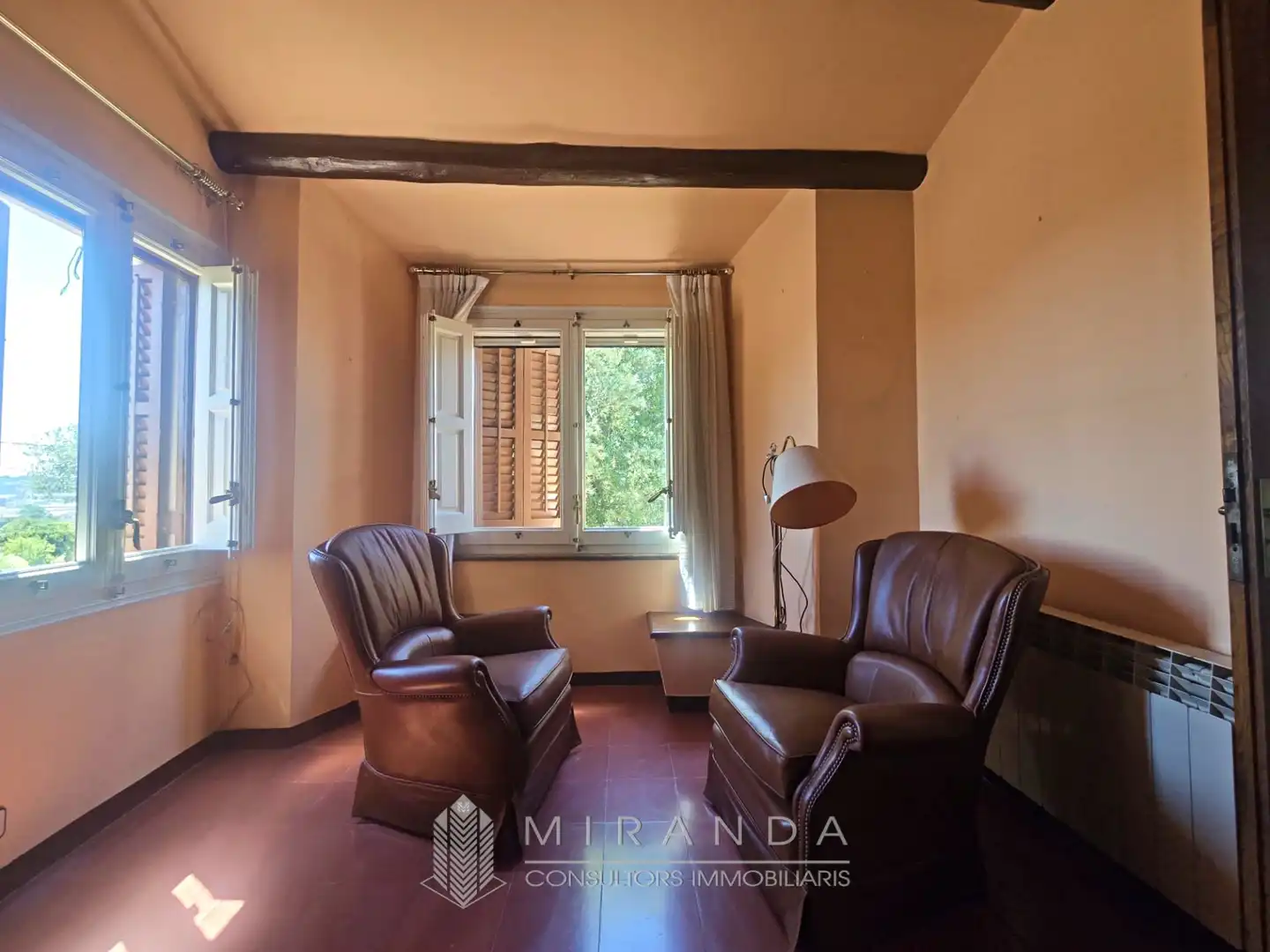 Sala de estar de Casa o chalet en venta en Les Franqueses del Vallès con Calefacción, Jardín privado y Terraza