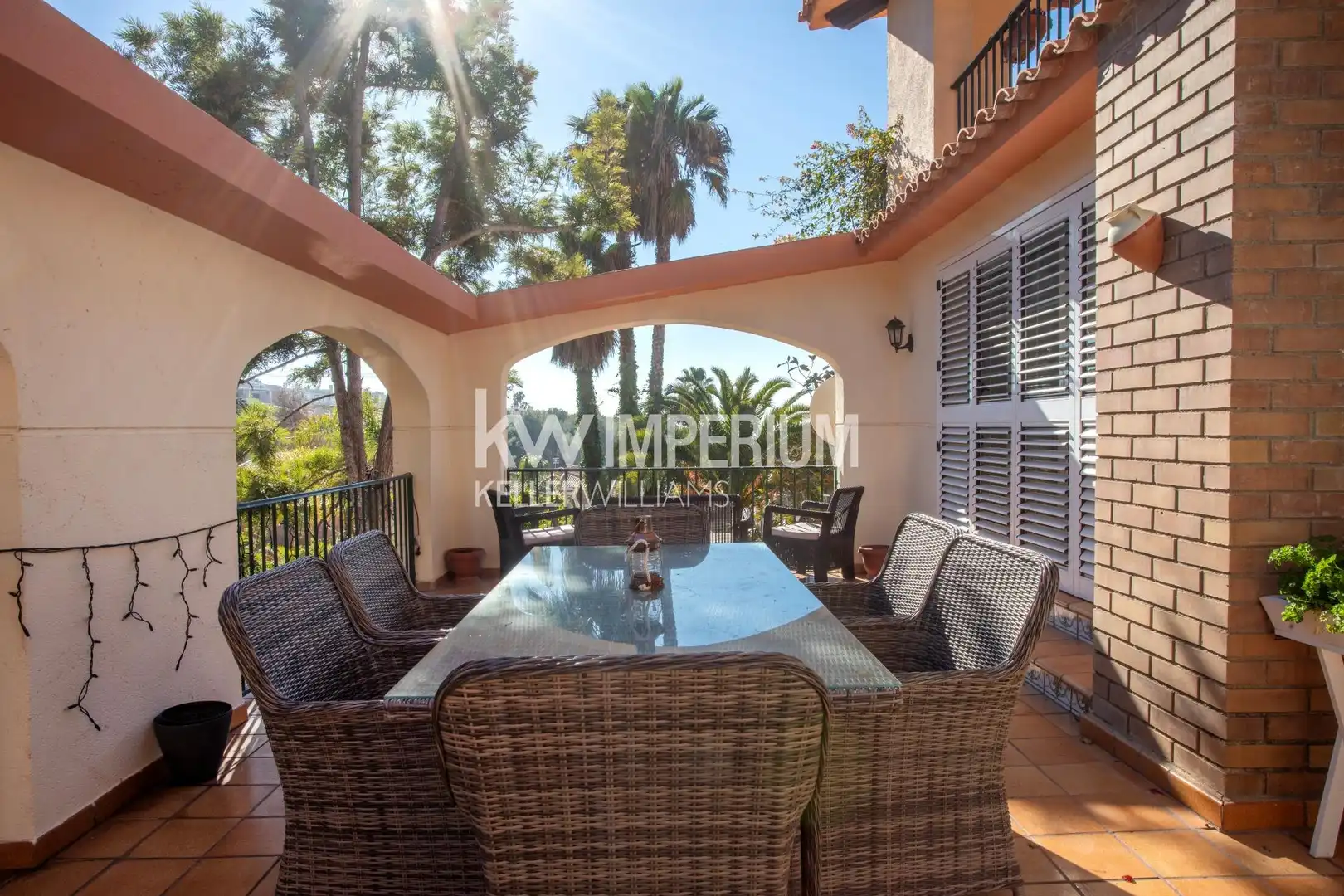 Terraza de Piso de alquiler en Tarragona con Jardín privado, Terraza y Amueblado