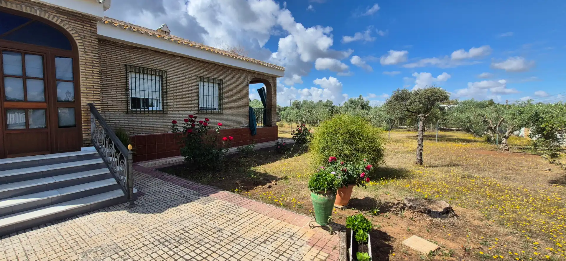 Jardín de Casa o chalet en venta en Carmona con Aire acondicionado, Calefacción y Jardín privado