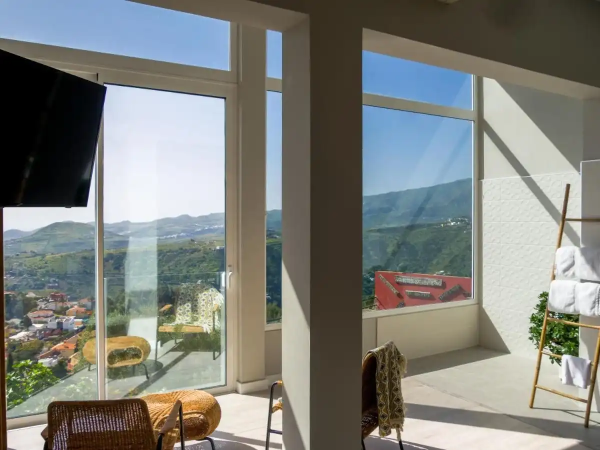 Bedroom of Houses for sale in Santa Brígida  with Air Conditioner, Heating and Private garden