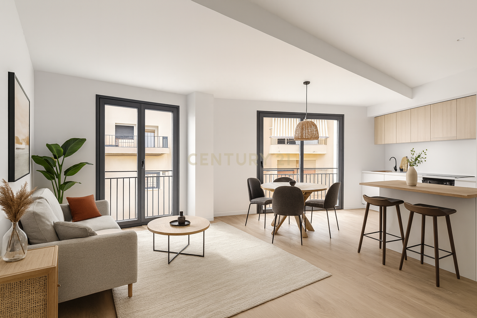 Living room of Flat for sale in Benissa  with Air Conditioner, Storage room and Oven