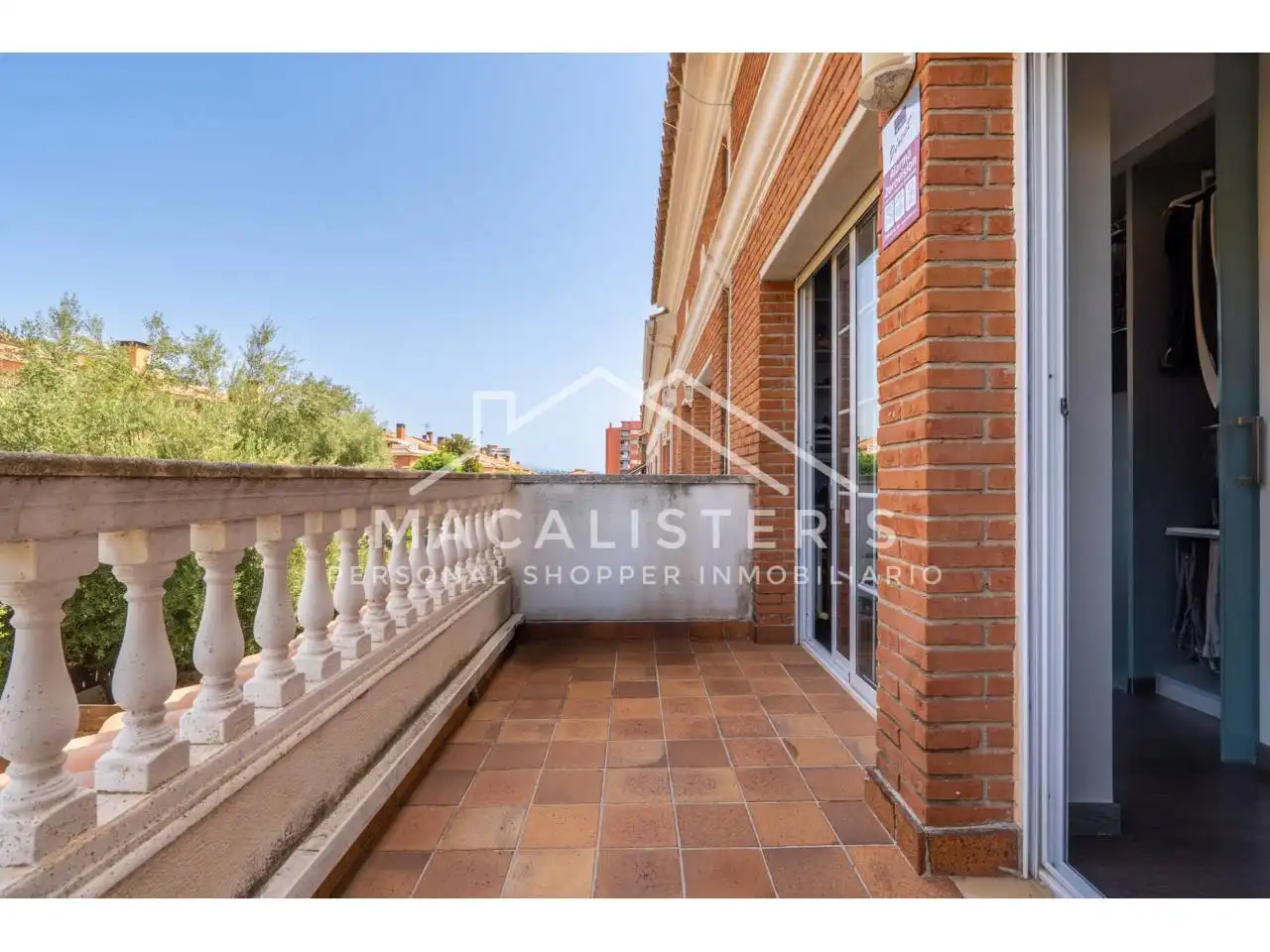 Terraza de Casa adosada en venta en Vilassar de Mar con Aire acondicionado, Calefacción y Jardín privado