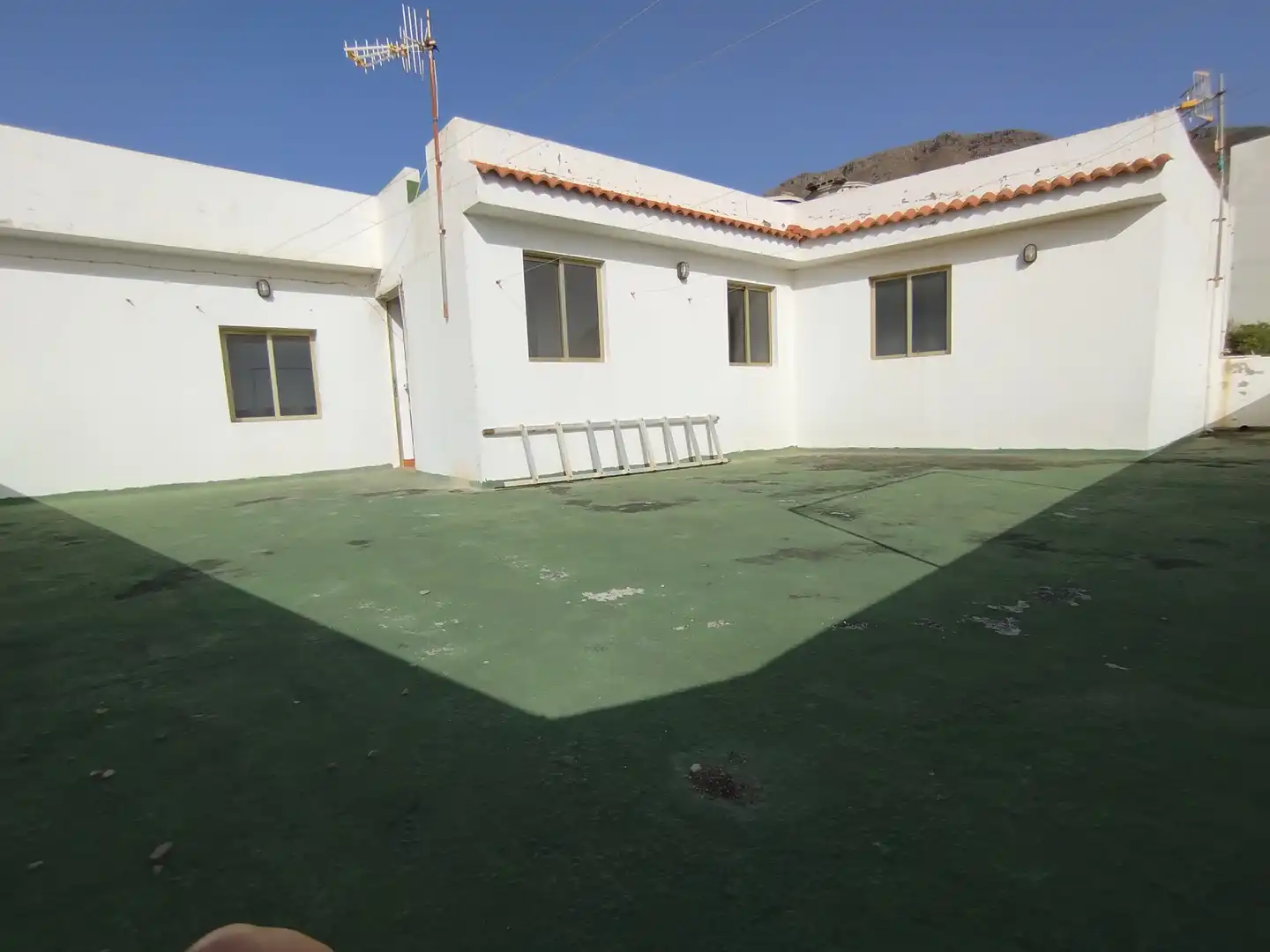 Vista exterior de Casa o chalet en venta en Gáldar con Jardín privado, Terraza y Amueblado