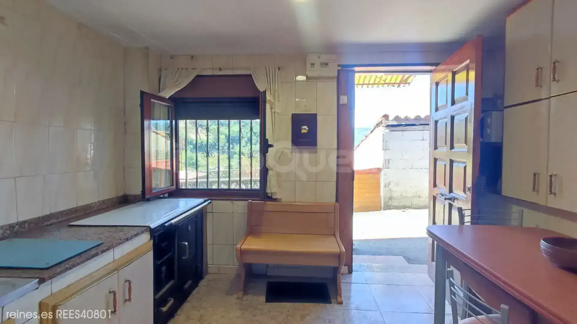 Kitchen of Houses for sale in Mieres (Asturias)  with Heating, Terrace and Furnished