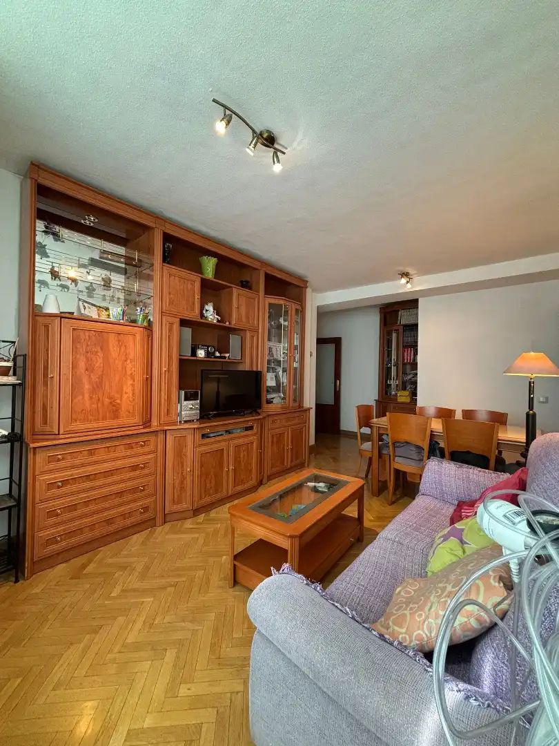 Sala de estar de Piso en venta en Madrid con Aire acondicionado, Calefacción y Parquet
