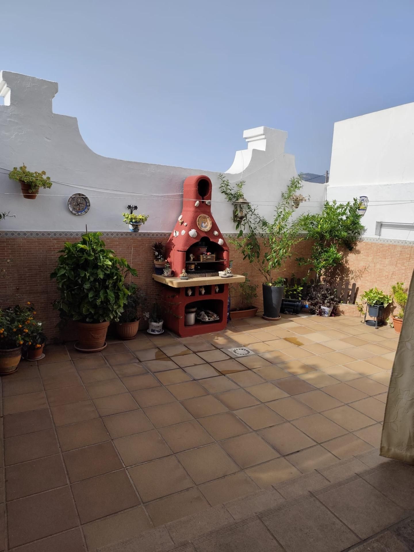 Terrace of Single-family semi-detached for sale in Algeciras  with Air Conditioner and Terrace