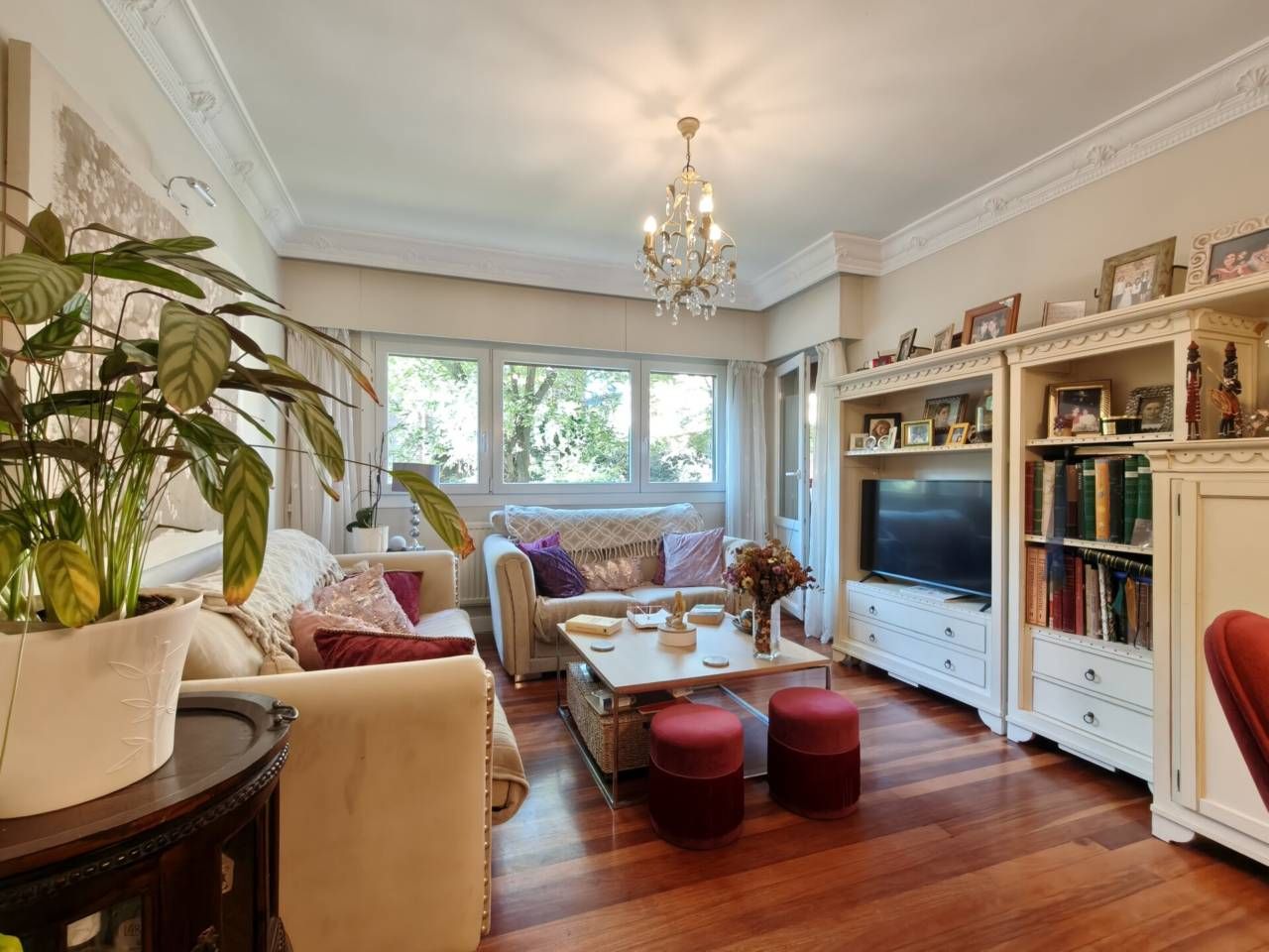 Living room of Flat for sale in Getxo   with Heating, Storage room and Balcony