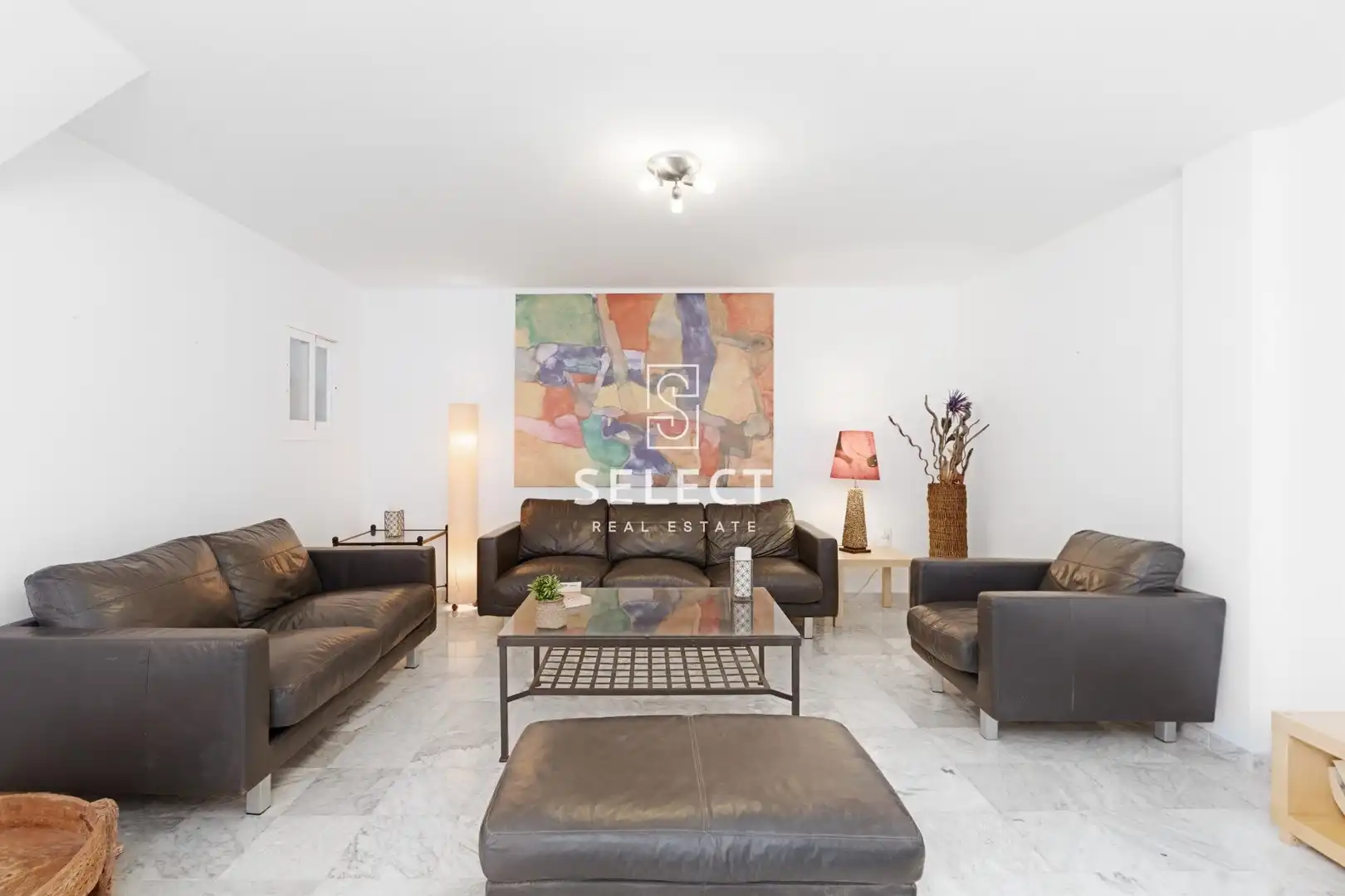 Sala de estar de Casa adosada en venta en Almuñécar con Aire acondicionado, Calefacción y Terraza