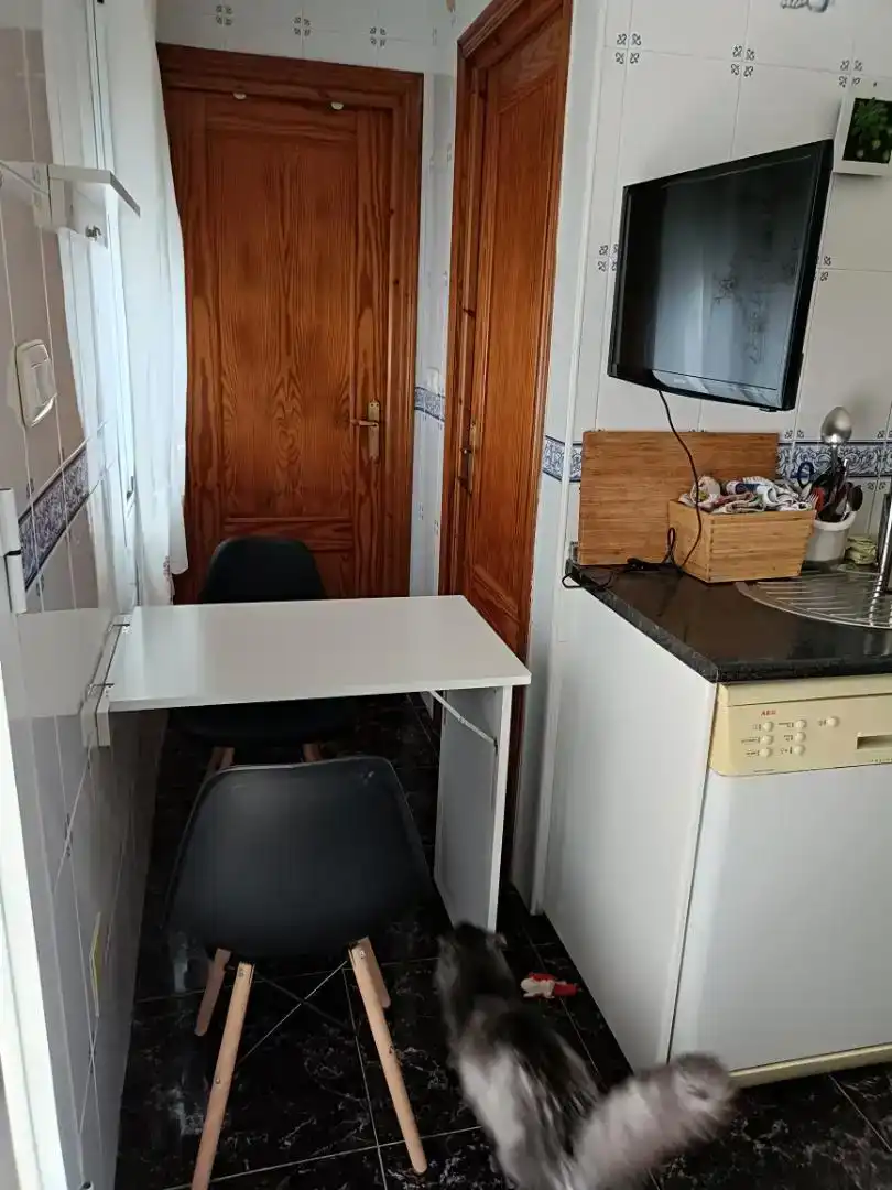 Cuina de Casa adosada en venda en Alhama de Murcia amb Aire condicionat i Balcó