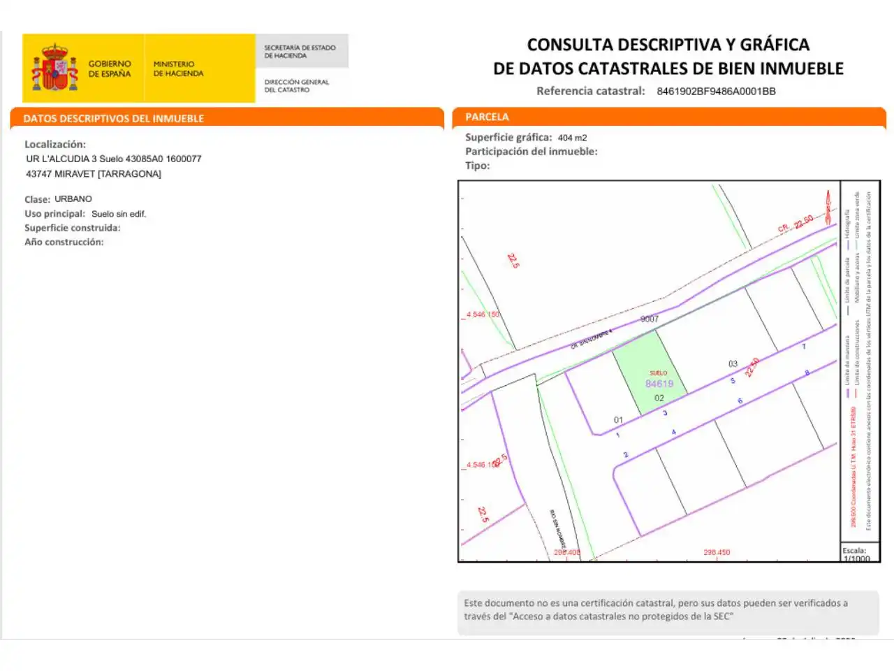 Terreny residencial en venda a Urbanizacion DE L´ALCUDIA, imagen 4