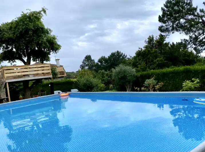 Piscina de Casa o chalet de alquiler en Nigrán con Calefacción, Jardín privado y Parquet