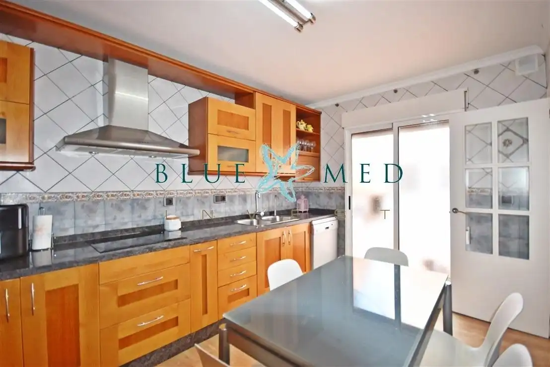 Kitchen of Flat for sale in Mazarrón  with Air Conditioner, Heating and Terrace