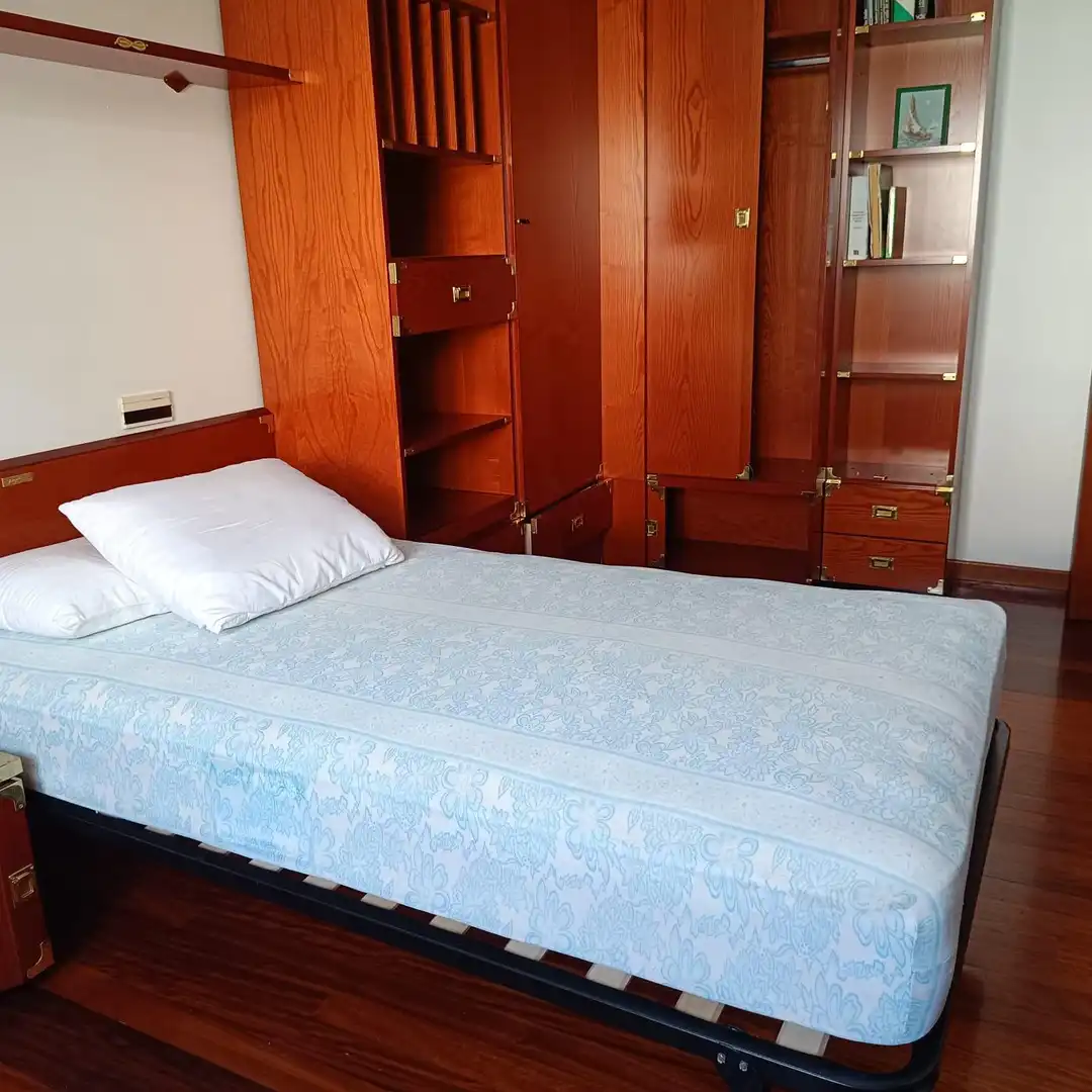Bedroom of Flat for rent in Lugo  with Heating, Furnished and Balcony