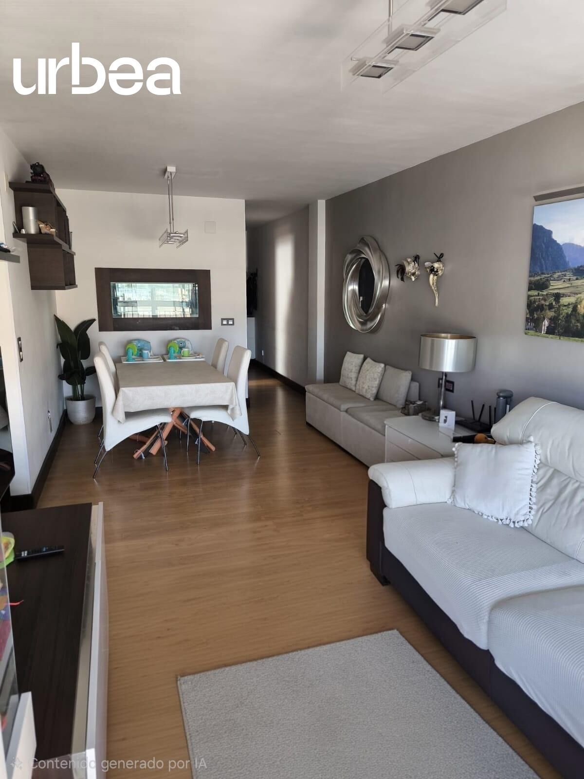 Sala d'estar de Pis en venda en Málaga Capital amb Aire condicionat i Parquet