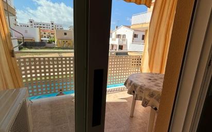 Balcony of Flat for sale in Peñíscola / Peníscola  with Air Conditioner, Terrace and Swimming Pool