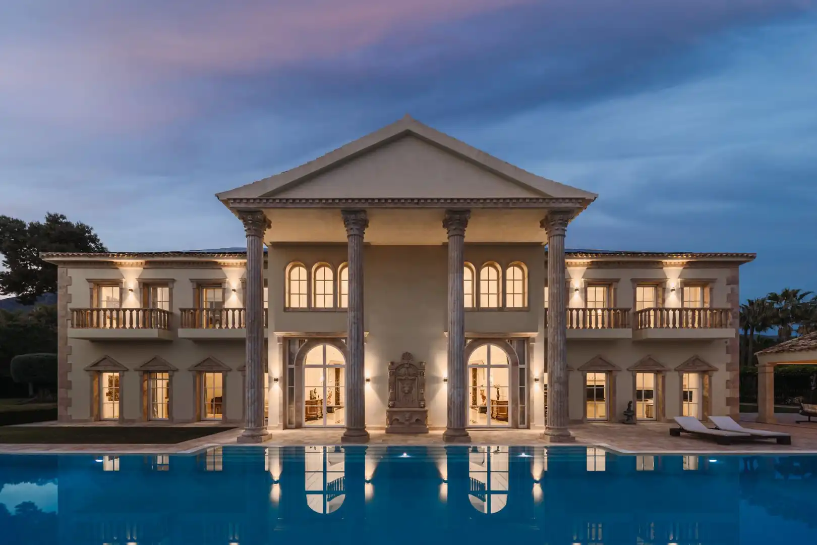 Vista exterior de Casa o chalet en venta en Marbella con Aire acondicionado, Calefacción y Jardín privado