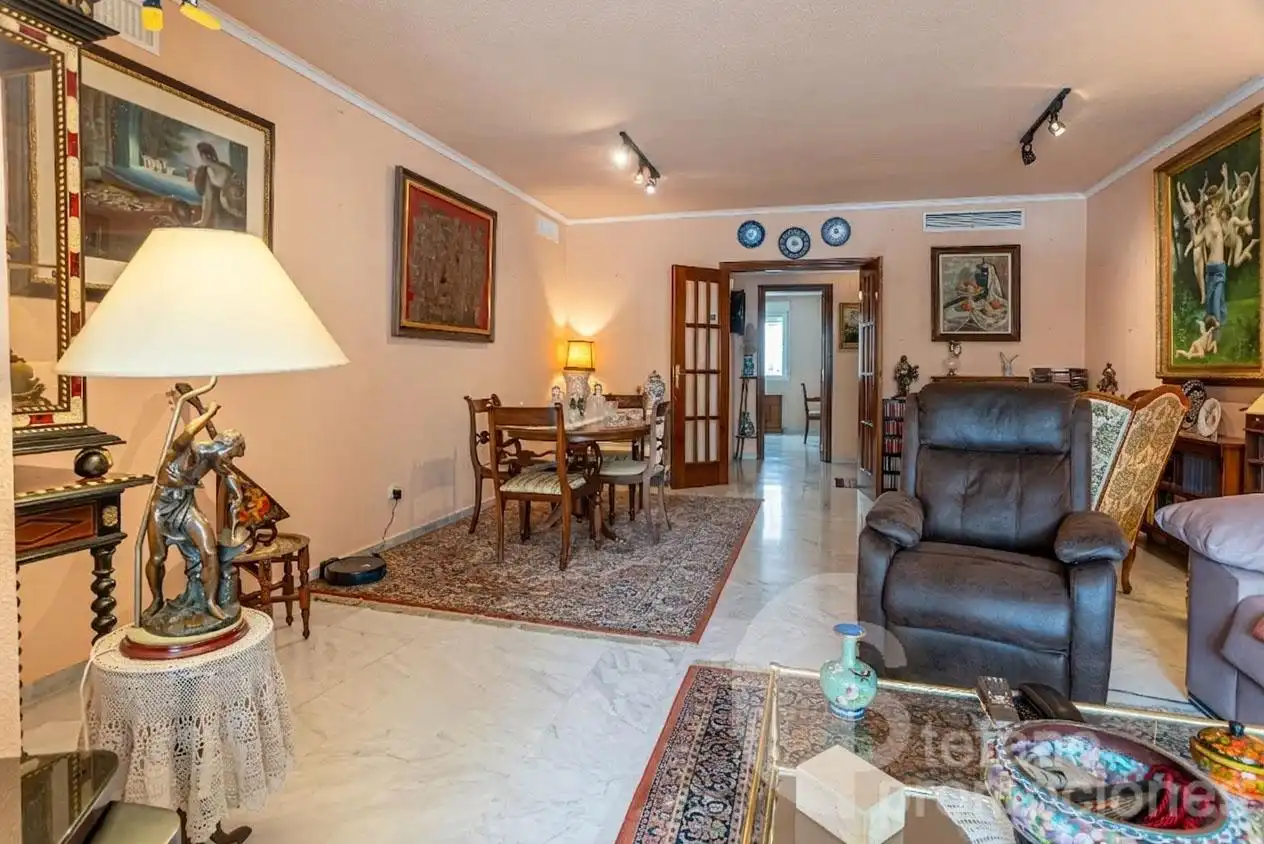 Sala de estar de Piso en venta en Málaga con Aire acondicionado, Calefacción y Terraza