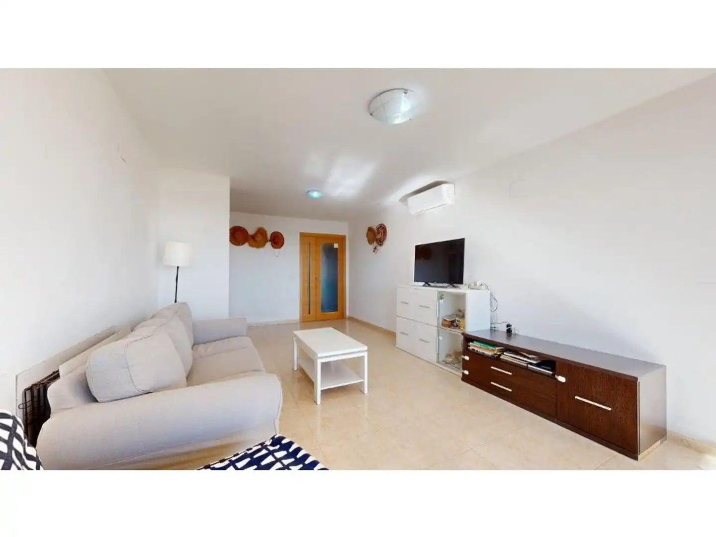 Sala de estar de Piso en venta en Moncofa con Aire acondicionado y Balcón