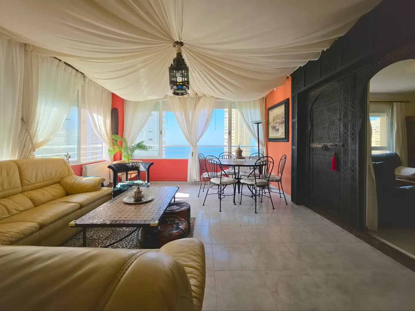 Sala de estar de Piso en venta en Benidorm con Aire acondicionado, Calefacción y Terraza