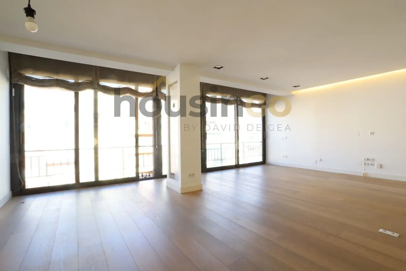 Wohnzimmer von Wohnung zur Miete in  Madrid Capital mit Klimaanlage, Heizung und Terrasse