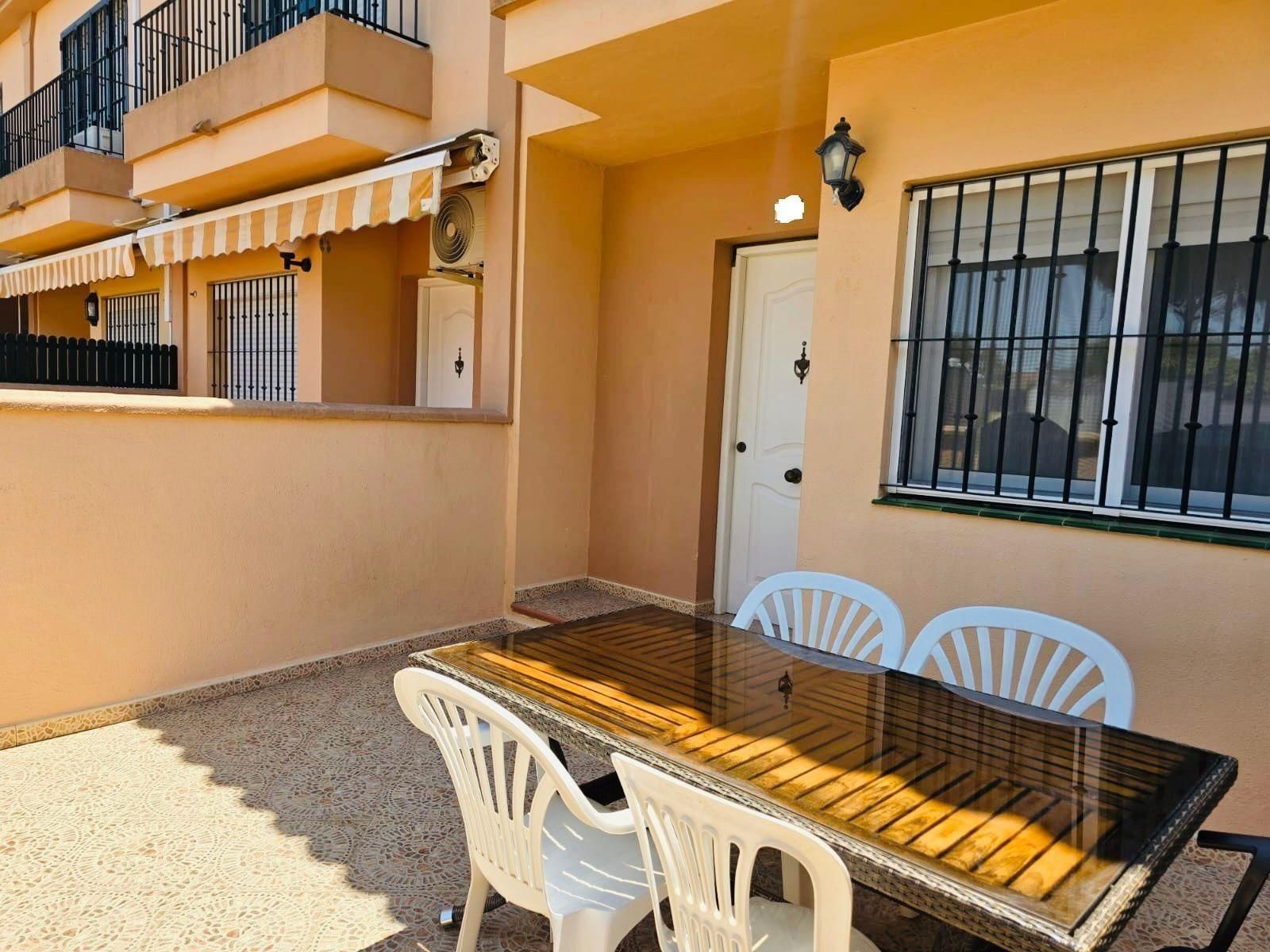 Terraza de Casa adosada en venta en Chiclana de la Frontera con Terraza, Balcón y Piscina comunitaria