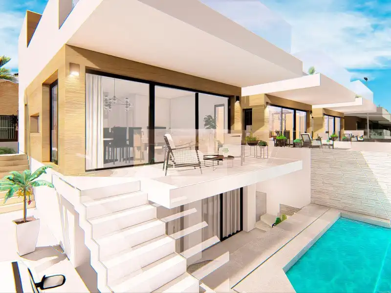 Villa mit Pool zum Verkauf in Avenida de Alemania, 43