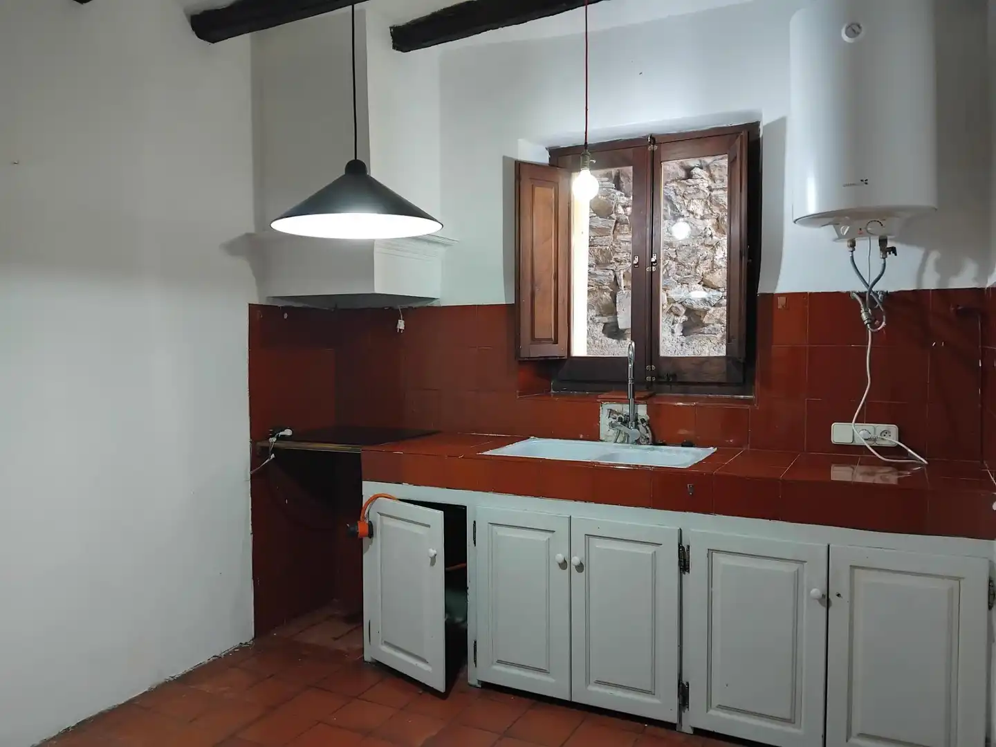 Cuina de Casa adosada en venda en Ribera d'Urgellet amb Calefacció