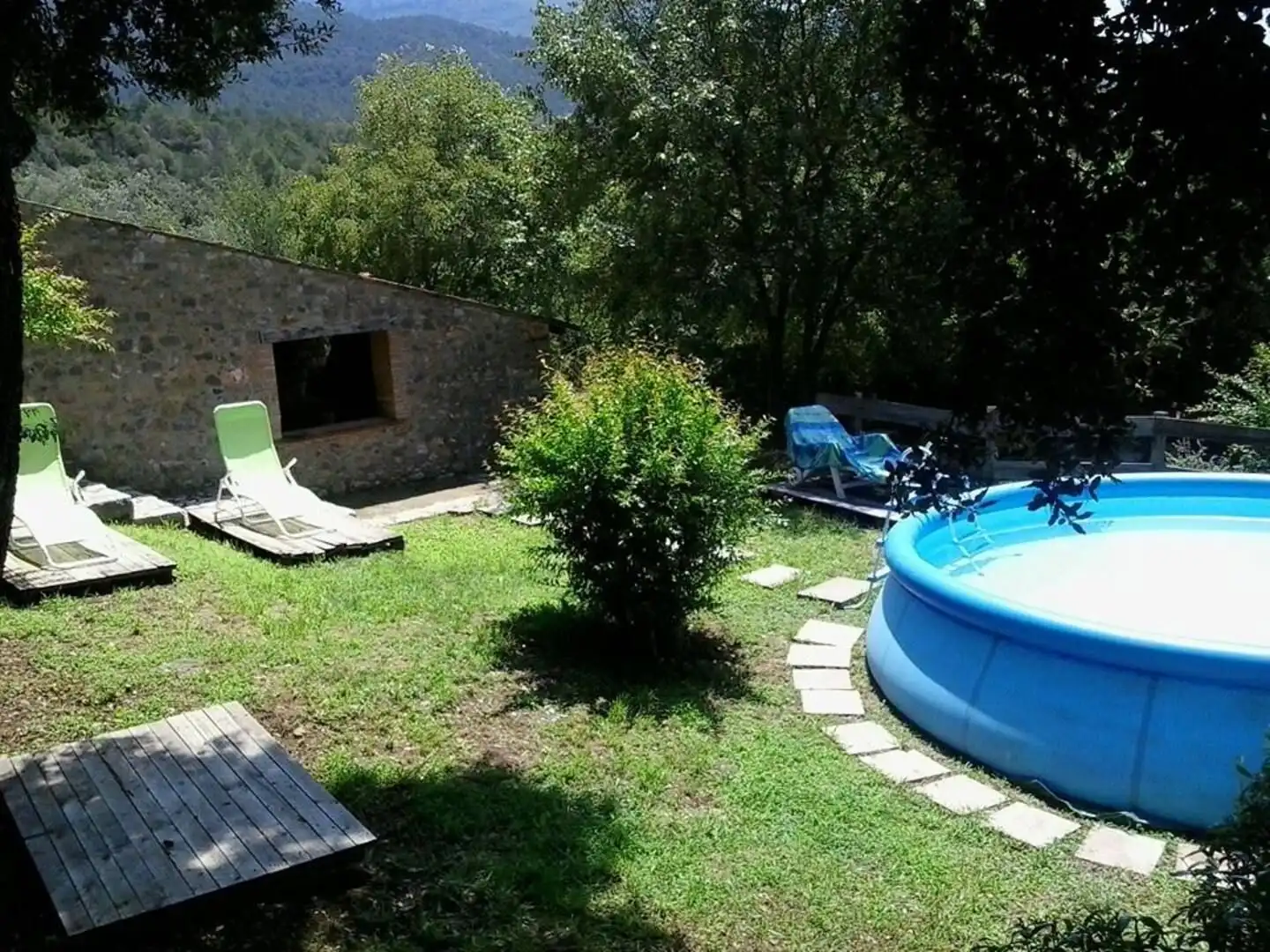 Piscina de Casa o chalet en venta en Sales de Llierca con Calefacción, Jardín privado y Terraza