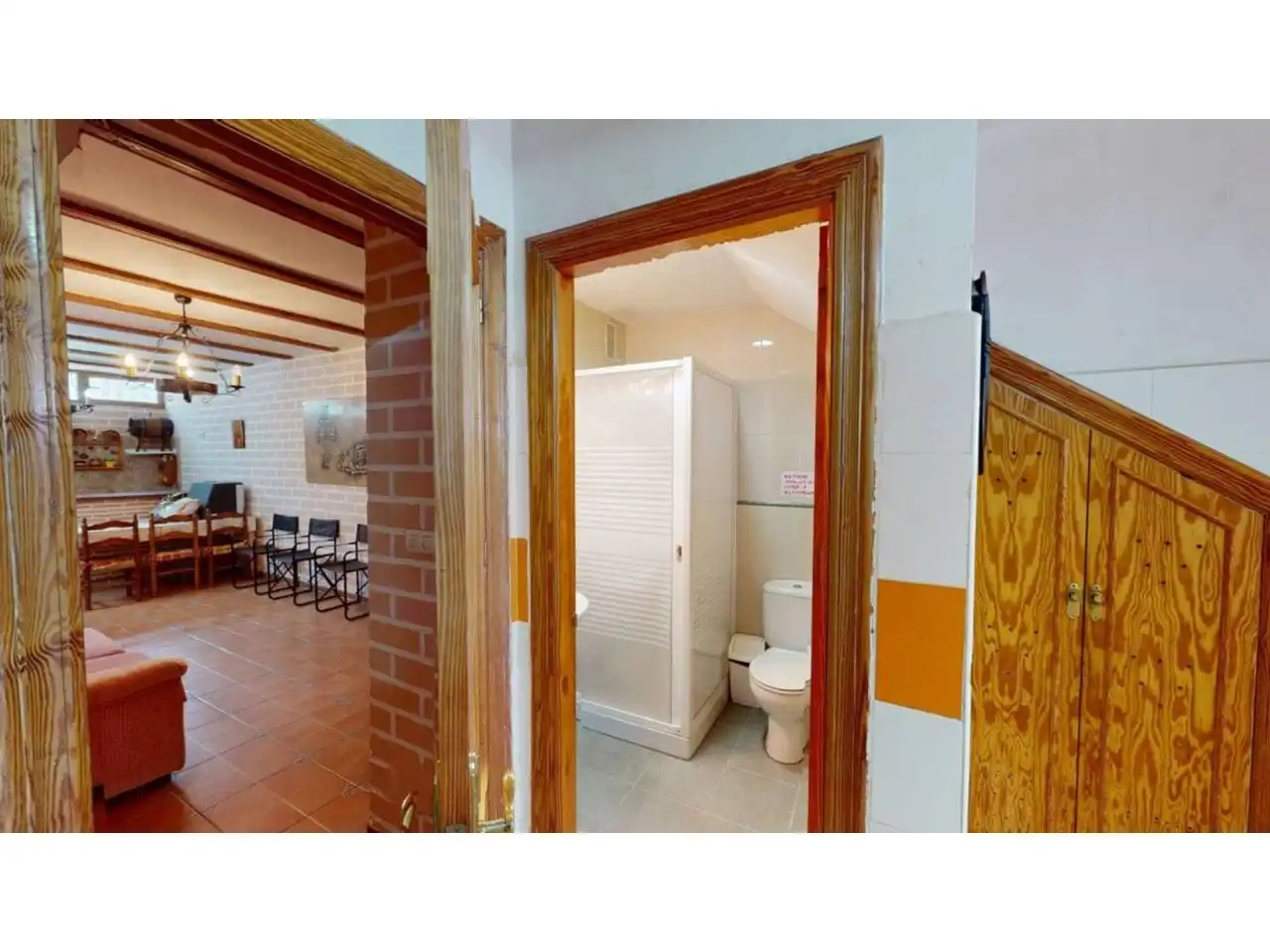 Baño de Dúplex en venta en Caravaca de la Cruz con Aire acondicionado, Calefacción y Terraza