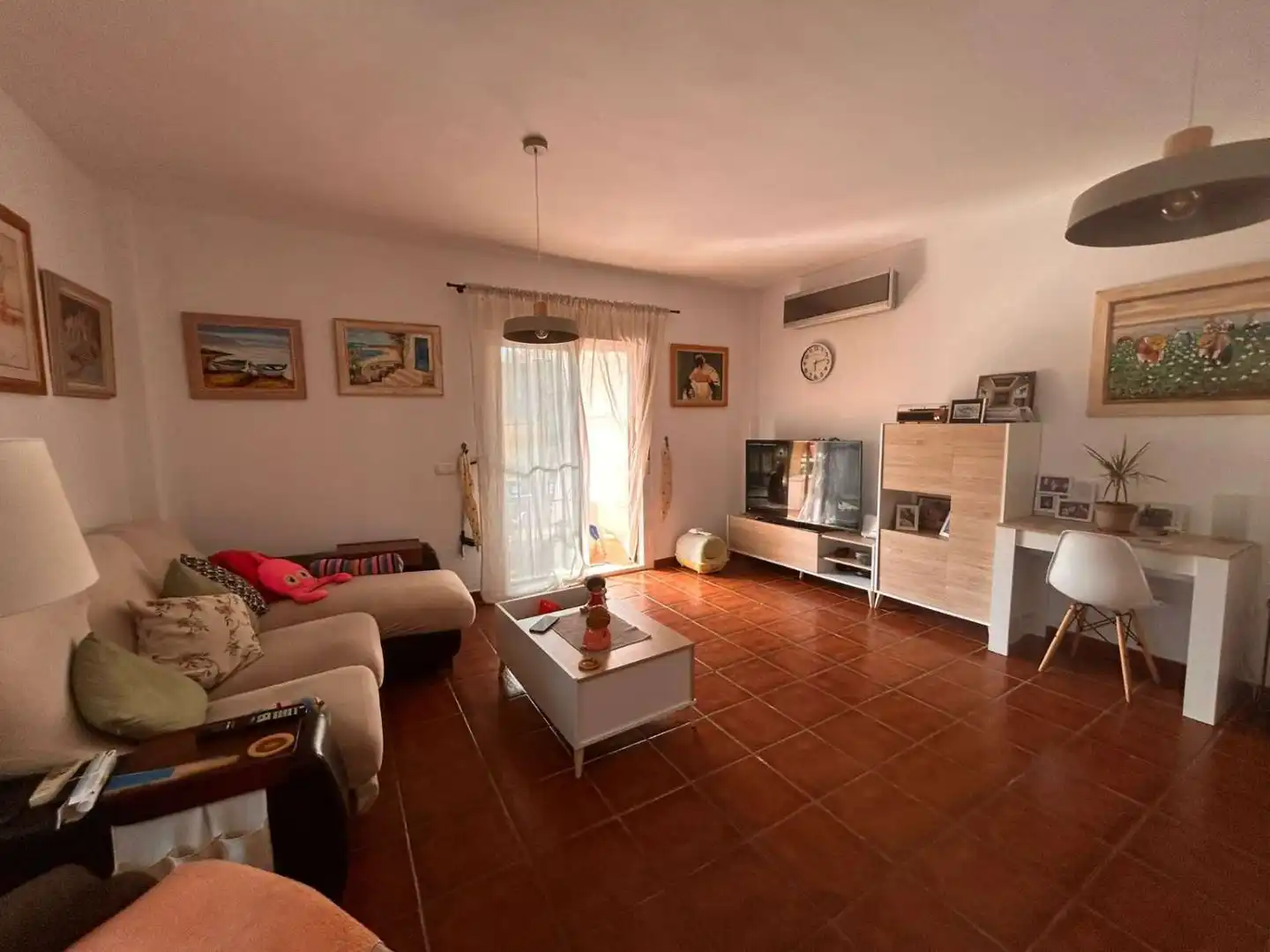 Sala de estar de Casa o chalet en venta en Málaga con Aire acondicionado, Calefacción y Parquet