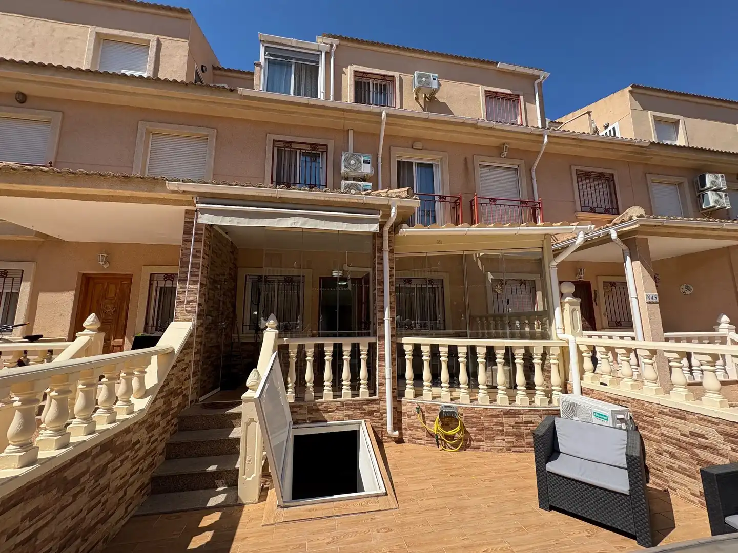Exterior view of Detached homes for sale in Orihuela  with Air Conditioner, Heating and Terrace