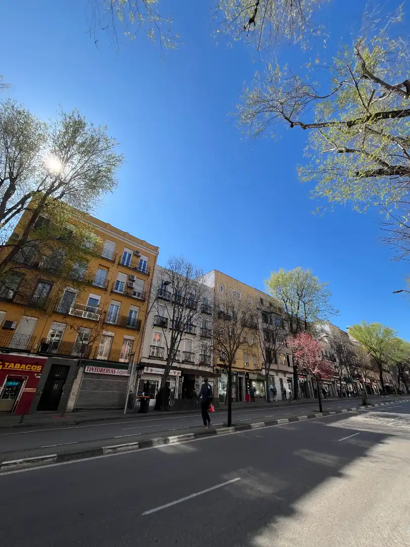 Vista exterior de Pis de lloguer en Madrid amb Aire condicionat, Calefacció i Moblat